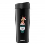 Термочашка Ardesto Coffee Time Reindeer AR2645RN 450 мл черная
