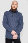 Свитер мужской, цвет джинс, 214R10314