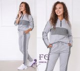 Трикотажный костюм для прогулок "Wonderlend" 42/44, Серый