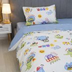Постельное белье подростковое Viluta Сатин Twill 19 730-P 210х143 см
