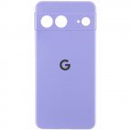 Чехол Silicone Cover Lakshmi Full Camera (AAA) with Logo для Google Pixel 7a