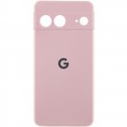 Чехол Silicone Cover Lakshmi Full Camera (AAA) with Logo для Google Pixel 7a