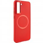 TPU чехол Bonbon Metal Style with MagSafe для Samsung Galaxy S21 FE