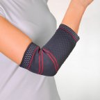 Бандаж на локоть трикотажный, эластичный Orthopoint REF-709 налокотник компрессионный двухсторонний