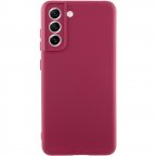 Чехол TPU GETMAN Liquid Silk Full Camera для Samsung Galaxy S21