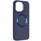TPU чехол Bonbon Metal Style with MagSafe для Apple iPhone 15 (6.1")
