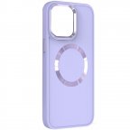 TPU чехол Bonbon Metal Style with MagSafe для Apple iPhone 15 (6.1")