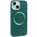 TPU чехол Bonbon Metal Style with MagSafe для Apple iPhone 15 (6.1")
