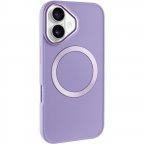 TPU чохол Bonbon Metal Style with MagSafe для Apple iPhone 16 (6.1")