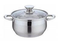 Кастрюля со стеклянной крышкой Benson BN-596 18 см 2.9 л
