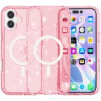 Чехол TPU Galaxy Sparkle (MagFit) для Apple iPhone 16 Plus (6.7")