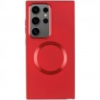 TPU чехол Bonbon Metal Style with MagSafe для Samsung Galaxy S24 Ultra