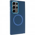 TPU чехол Bonbon Metal Style with MagSafe для Samsung Galaxy S24 Ultra