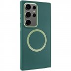 TPU чехол Bonbon Metal Style with MagSafe для Samsung Galaxy S24 Ultra