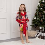 Халат детский из плюшевого велюра Mickey Mouse 18122 134-140 см