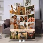 Плед 3D со своим фото Универсальный на 11 фото 28996 160х200 см