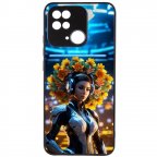 TPU+PC чохол Prisma Ladies для Xiaomi Redmi 10C / Poco C40