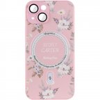 TPU+PC чохол Secret Garden with MagSafe для Apple iPhone 15 (6.1")