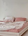 Постельное белье семейное Dushka Home Сатин Плюш 21270 160х215х2 см