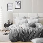 Постельное белье семейное Dushka Home Поликотон 21112 160х215х2 см