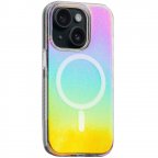 Чехол TPU Galaxy Sparkle (MagFit) для Apple iPhone 15 (6.1")