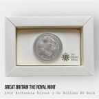 🇬🇧 2 Фунта 2010 | UK Велика Британія The Royal Mint  | Britannia 1 Oz Silver Coin | Срібло 9
