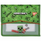 Папка для тетрадей на резинке В5 YES Minecraft Creeper 492208 20х24х5 см