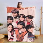 Плед 3D новогодний Зимний BTS №2 30120 180х215 см