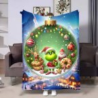 Плед 3D Гринч Маленький 30755 180х215 см