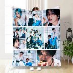 Плед 3D Stray Kids collage №2 30263 180х215 см