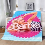 Плед 3D Барби Розовая девочка 29899 180х215 см