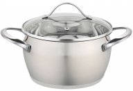 Каструля Con Brio CB-1121 16 см 1.9 л серебристая
