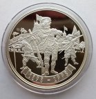 Швейцарія 20 франків 1998, Стрілковий фестиваль в Альбісгютлі, срібло, пруф, рідкісна! Тираж 1000 шт