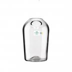 Ваза стеклянная Mazhura Brandy MZ-731412 13х8.5 см