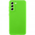 Чохол TPU GETMAN Liquid Silk Full Camera для Samsung Galaxy S21 FE