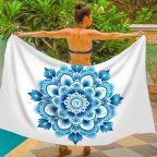 Парео пляжное с 3D принтом Ocean Mandala 31104 120х150 см