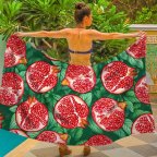 Парео пляжное с 3D принтом Juicy Ruby 31081 150х180 см