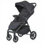 Коляска прогулочная El Camino Malta ME 1182 Black Onyx черная