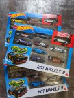 3 Набора машинок  Hot Wheels по  9 шт.