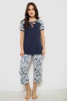 Пижама женская с принтом, цвет синий, 243R1602-001