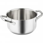 Кастрюля Barazzoni Chef line 163102024 24 см 4.5 л серебристая