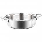 Кастрюля Barazzoni Bonita 266104024 24 см 2.8 л серебристая