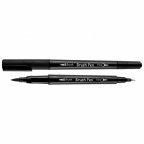 Маркер акварельный Santi Brush SW-27 391027 черный