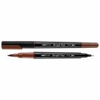 Маркер акварельный Santi Brush SW-23 391023 темно-коричневый