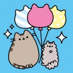 Картина по номерам Santi Пушин Воздушные шарики 955033 25х25 см