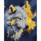 Картина по номерам Santi Волк 955372 40х50 см