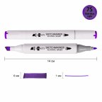 Маркер спиртовой Santi Professional SA-75 390880 темно-фиолетовый