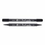 Маркер акварельный Santi Brush SWB-32 391088 черный