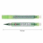 Маркер акварельный Santi Glitter Brush 390759 трявянисто-зеленый