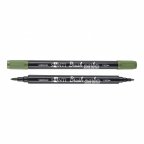 Маркер акварельный Santi Brush SWB-21 391077 зеленый хаки
